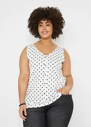 Top con bottoni, bonprix