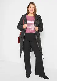 Maglia in cotone stampata a maniche lunghe, bonprix