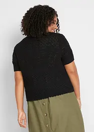 Bolero corto effetto uncinetto, bonprix