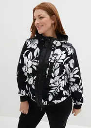 Felpa con zip e cotone, bonprix