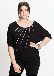 Maglia fluente in misto viscosa, bonprix
