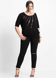 Maglia fluente in misto viscosa, bonprix