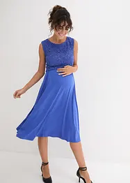 Abito prémaman con pizzo in jersey, bonprix