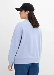 Felpa oversize in puro cotone biologico, bonprix