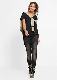 T-shirt con scollo a V, bonprix