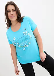 T-shirt in cotone a maniche corte, bonprix