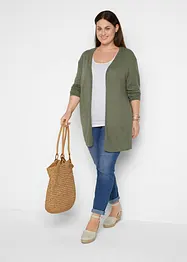Cardigan lungo aperto, bonprix