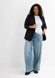 Maglia con maniche a 3/4 e scollo a barca, bonprix