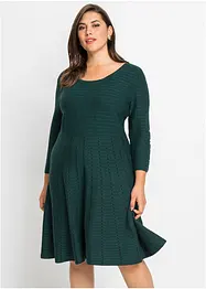 Abito in maglia di misto viscosa fluente, bonprix