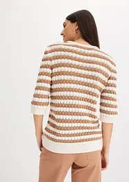 Maglione a mezza manica, bonprix