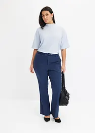 Maglia in crêpe strutturato, bonprix