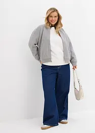 Felpa oversize in puro cotone, bonprix