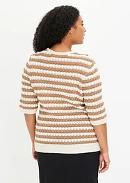 Maglione a mezza manica, bonprix
