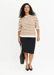 Maglione a mezza manica, bonprix