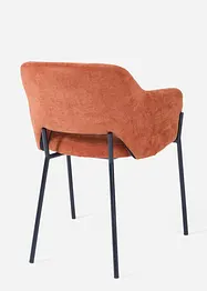 Poltrona con gambe in metallo, bonprix