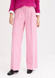 Pantaloni gessati a palazzo, bonprix