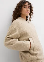 Giacca in pile teddy, bonprix