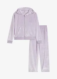Tuta in velluto (set 2 pezzi), bonprix
