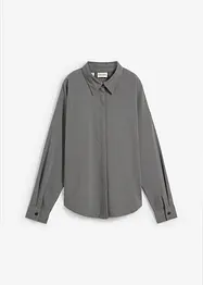 Blusa oversize reversibile in misto viscosa, bonprix