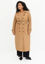 Trench lungo con cintura, bonprix