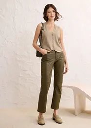 Pantaloni in nappa d'agnello, bonprix