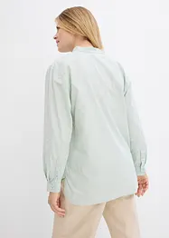 Blusa lunga con maniche arrotolabili, bonprix