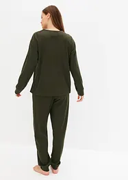 Tuta da casa in morbida maglia a costine, bonprix