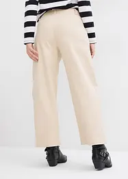 Pantaloni in twill cropped, bonprix