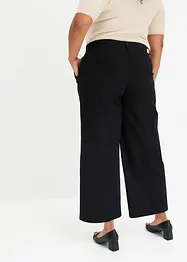 Pantaloni in twill con bottoni decorativi, bonprix