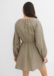Abito stile blusa in puro cotone biologico, bonprix