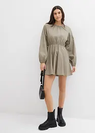 Abito stile blusa in puro cotone biologico, bonprix