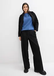 Felpa oversize in misto cotone morbido, bonprix