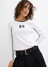 Maglia a maniche lunghe in puro cotone, bonprix
