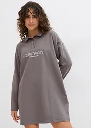Abito in felpa di puro cotone, bonprix