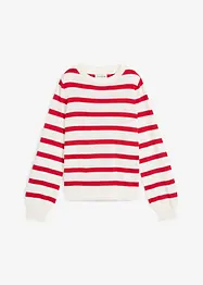 Maglione con maniche lunghe leggermente a palloncino, bonprix