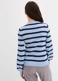 Maglione con maniche lunghe leggermente a palloncino, bonprix