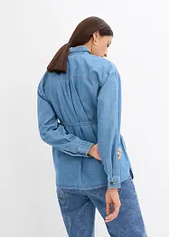 Camicia di jeans prémaman / da allattamento in puro cotone, bonprix