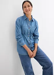 Camicia di jeans prémaman / da allattamento in puro cotone, bonprix