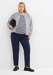 Pantaloni prémaman con cotone, straight, bonprix