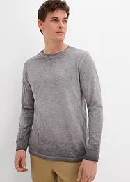 Maglia a maniche lunghe in cotone biologico (pacco da 2), bonprix