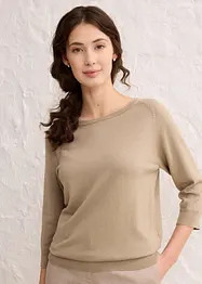 Maglione in misto seta, bonprix