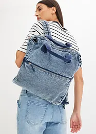 Zaino in denim, bonprix