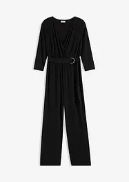 Tuta elegante con maniche a 3/4 e cintura, bonprix