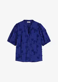 Blusa a maniche corte in puro cotone, bonprix