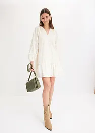 Abito con applicazioni floreali, bonprix