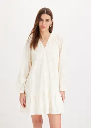 Abito con applicazioni floreali, bonprix