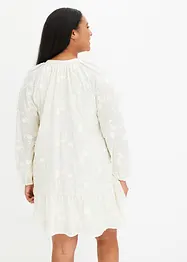 Abito con applicazioni floreali, bonprix