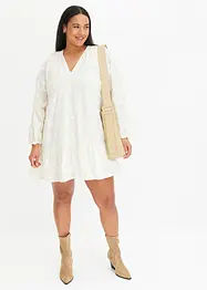 Abito con applicazioni floreali, bonprix