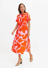 Abito midi fantasia, bonprix
