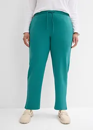 Pantaloni in felpa aderenti, bonprix